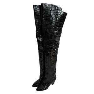 Saint Laurent over the knee boots